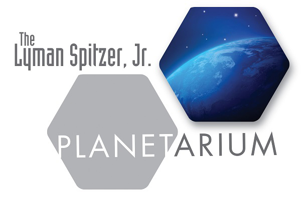 Lyman Spitzer Jr Planetarium Logo