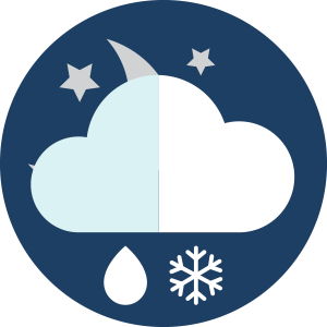 Daytime Cloudy and Sunny Weather Icon