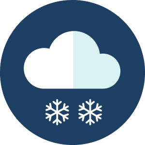 Daytime Cloudy and Sunny Weather Icon