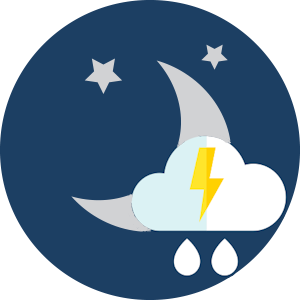 Daytime Cloudy and Sunny Weather Icon